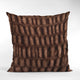 Plutus Brown Plush Pelt Faux Fur Luxury Throw Pillow, Brown, 20" x 20"