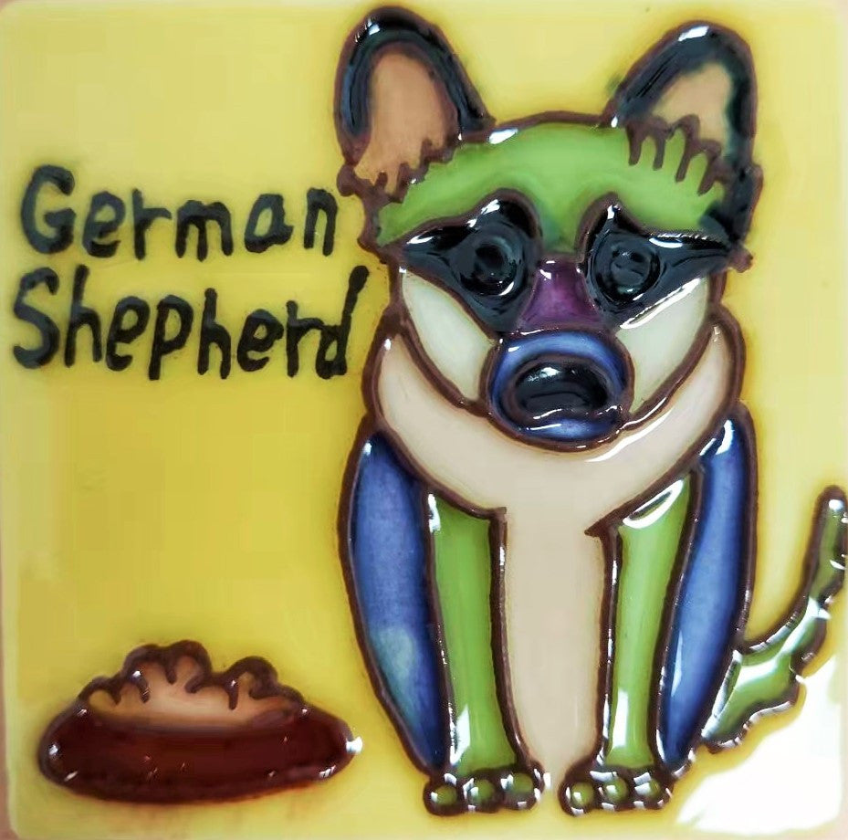 German Sheperd Dog Magnet