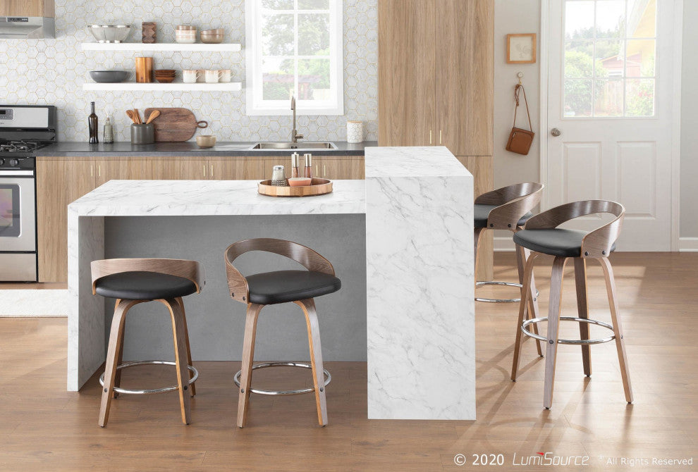 Grotto 30" Fixed Height Barstool, Set of 2