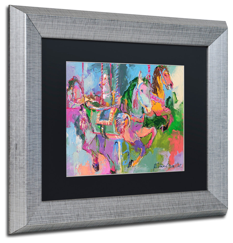 "Artcar 3" by Richard Wallich, Matted Framed Art