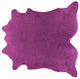 6'x7' Geneva Cowhide Rug, Plum