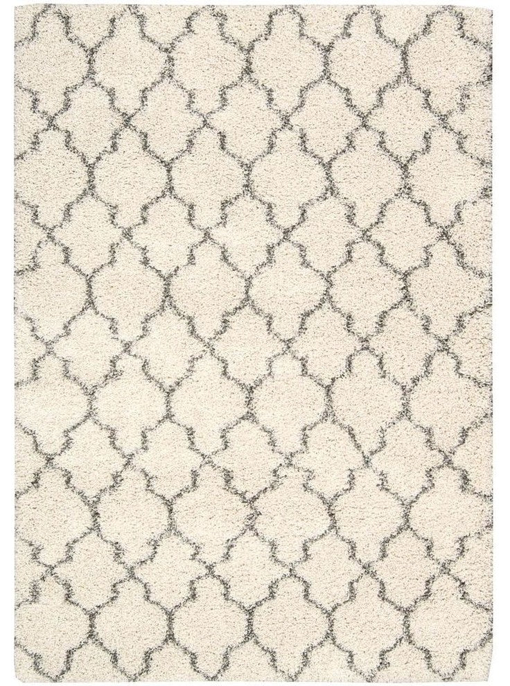 Amore Cream Shag Area Rug