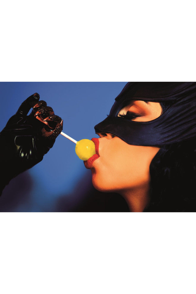 Modern Woman Side Portrait | Andrew Martin Catwoman Lollypop, 71" X 47"