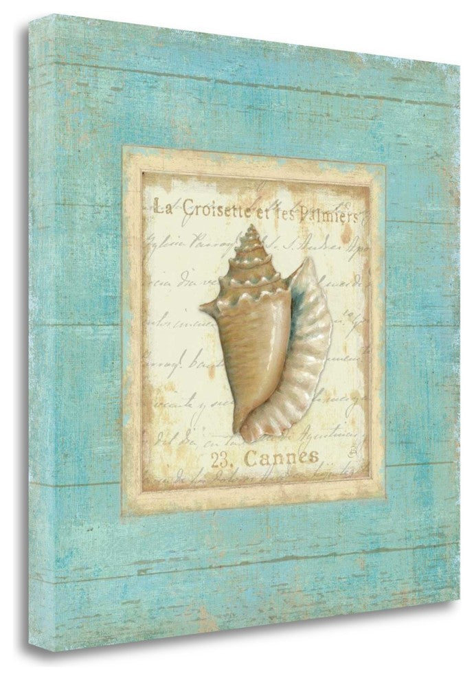 "Bijou De Mer I" By Daphne Brissonnet, Giclee Print on Gallery Wrap Canvas