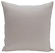 Solid Color Decorative Pillow, Rain Cloud, 16"x16"