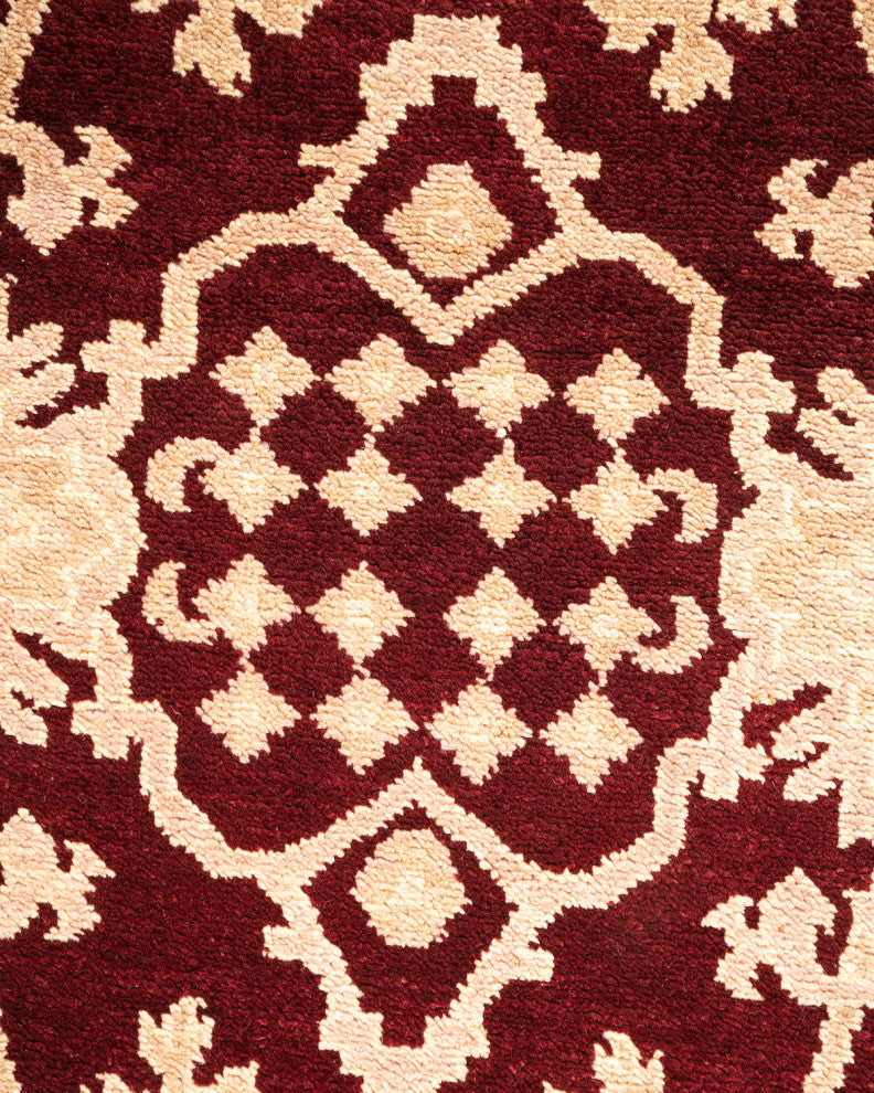 Sevda One-of-a-Kind Hand-Knotted Area Rug Red, 3'3"x5'1"