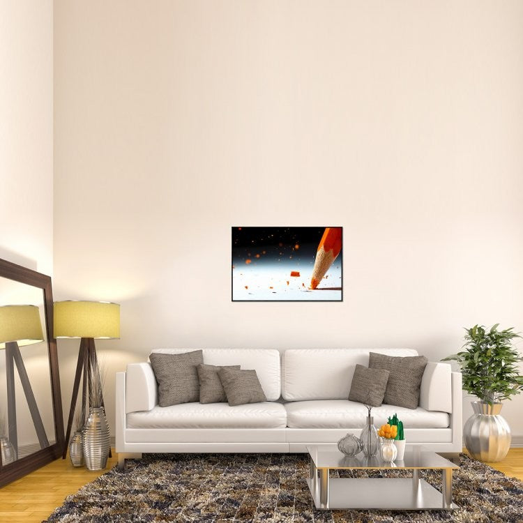 "Let It Rain" Framed Canvas Giclee by Christophe Kiciak, 37x25"