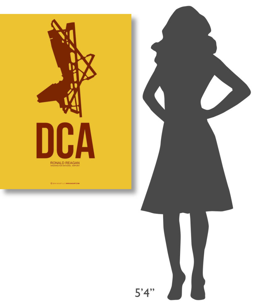 "DCA Washington Poster 3" Fine Art Print
