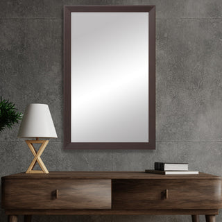 LaRue Framed Wall Mirror, Espresso, 22"x30"