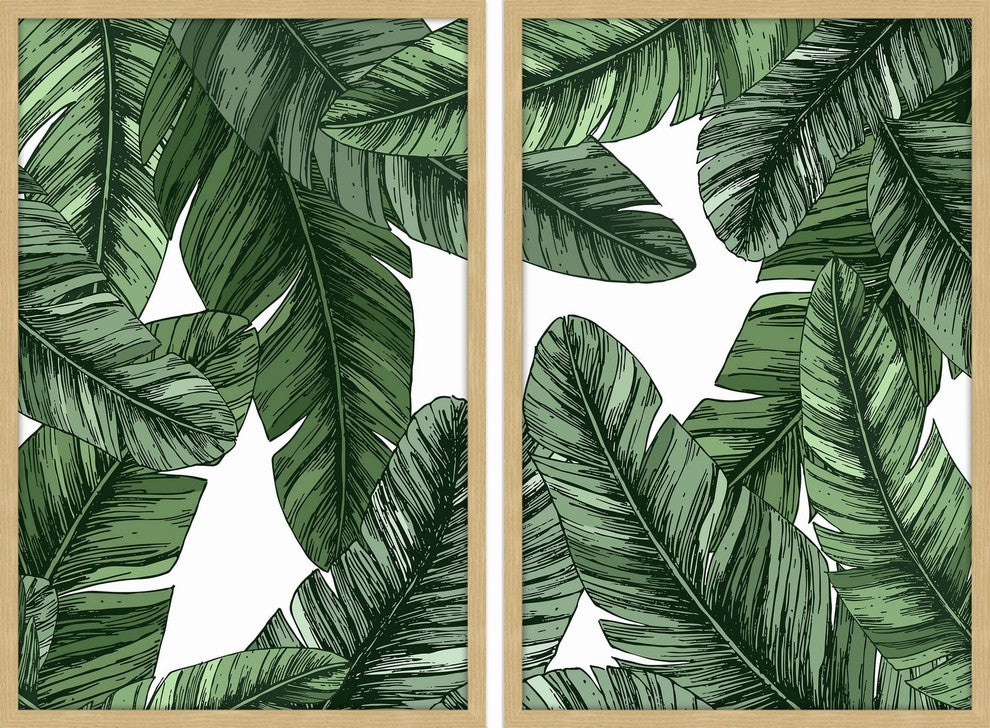 Fort Lauderdale Diptych, 32x24