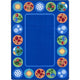 Sit Around The Seasons 5'4" X 7'8" Area Rug, Color Multi