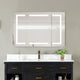 Bojano Frameless Surface-Mount/Recessed LED Lighted Medicine Cabinet, 48"