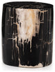 Kos End Table-Dark Petrified Wood