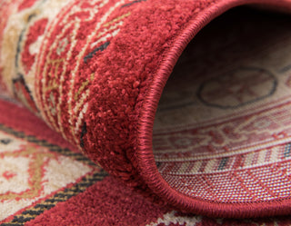 Unique Loom Rust Red Pasadena Fars 3' 3 x 5' 3 Area Rug