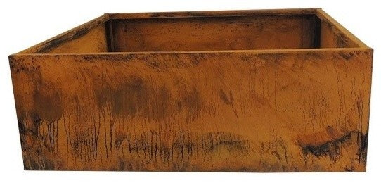 Nice Corten Square, Corten, 40"x40"