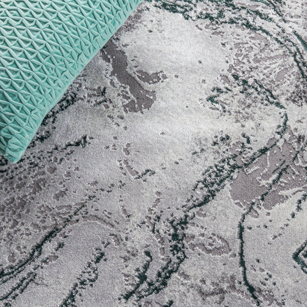 Safavieh Craft Collection CFT864J Rug, Grey/Green, 9' X 12'