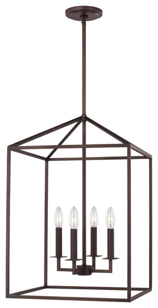 Sea Gull Perryton Medium 4-Light Hall/Foyer Light Bronze