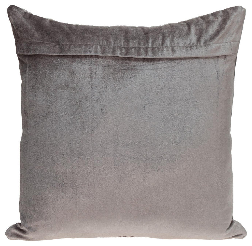 Parkland Collection Basil Taupe Throw Pillow