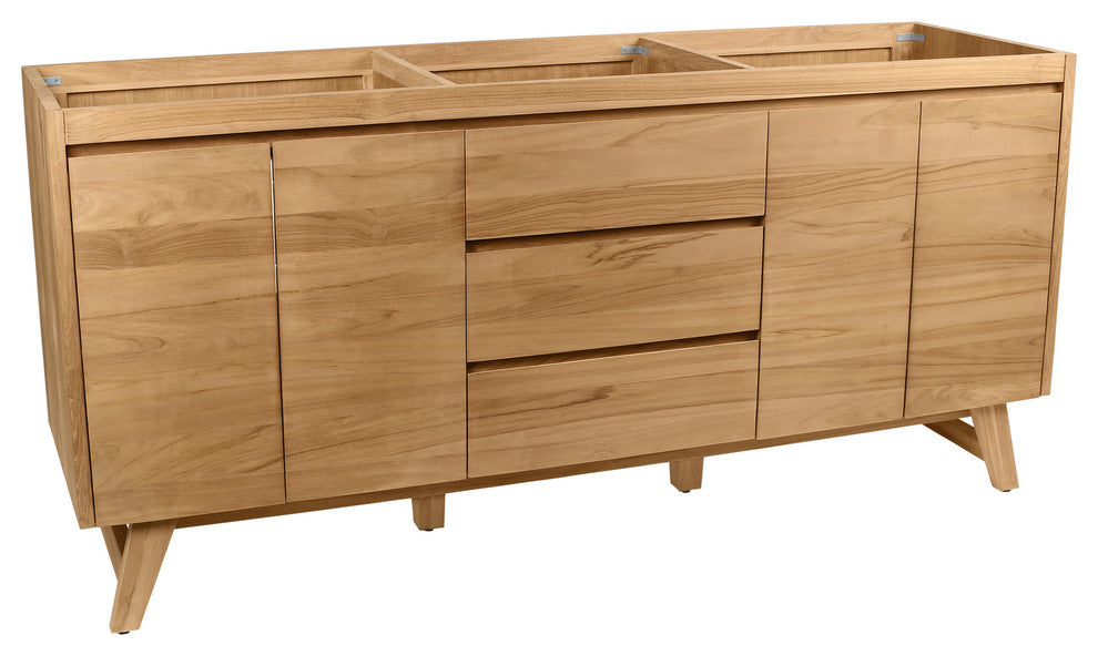 Avanity Coventry 72" Vanity Only, Natural Teak Finish