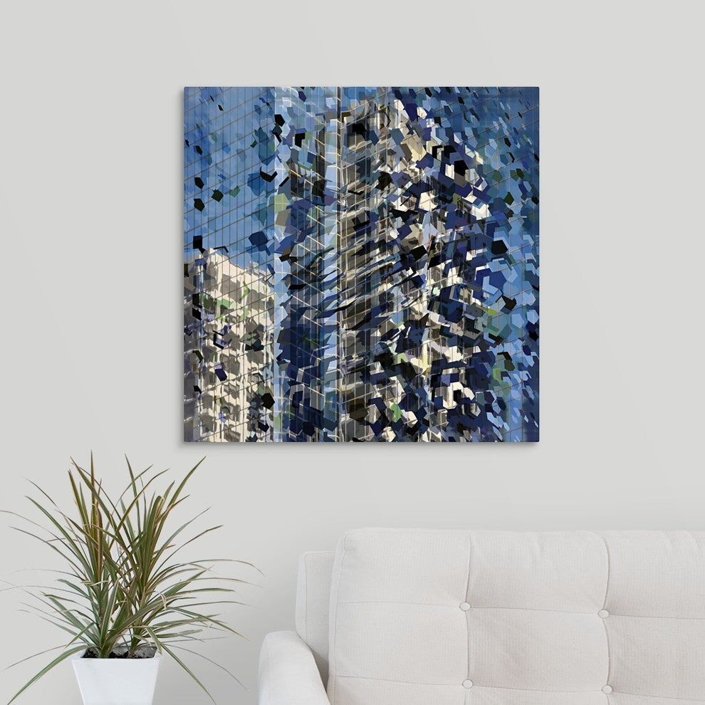 "Carnival" Wrapped Canvas Art Print, 24"x24"x1.5"