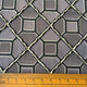 Grey and Black Tile Pattern Fabric By The Yard Curtain Fabric Upholstery Fabric