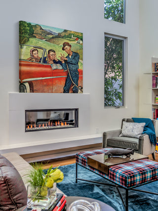 "Go Two Miles, Turn Left..." Print on Canvas by Amos Sewell