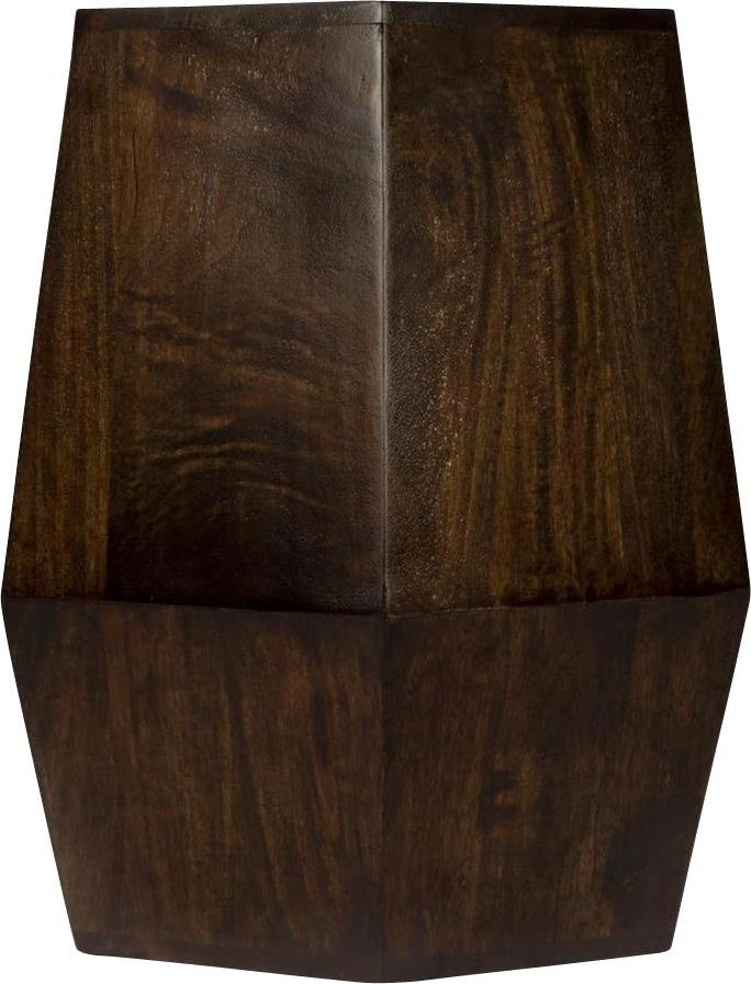 Contemporary Gold Leaf Side Table