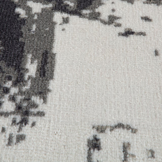 Alpine Ehra Power-Loomed Polypropylene Area Rug, Ivory, 7'10" X 7'10"