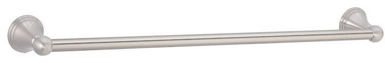 Florentine Series Bathroom Collection, Satin Nickel, 24" Towel Bar