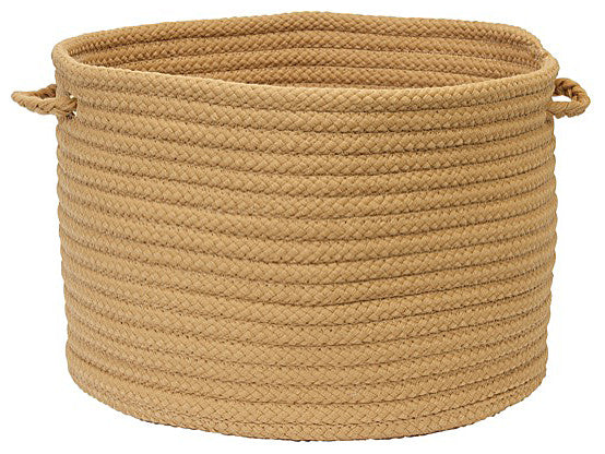 Colonial Mills Basket Simply Home Solid Topaz Round