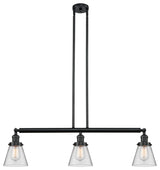 Innovations Lighting 213-Bk-G62-Led 3 Light Dimmable Led Island Light