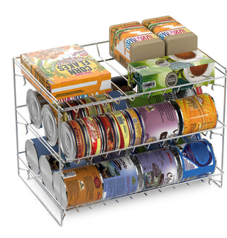 3 Tier Can Dispenser, Stackable Can Organizer Rack by Classic Cuisine