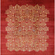 Ahgly Company Indoor Square Mid-Century Modern Area Rugs, 3' Square
