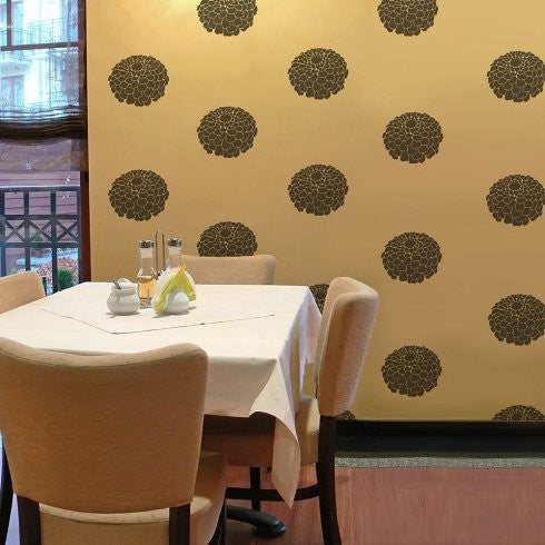 Favorite Flower Wall Art Stencil, Medium