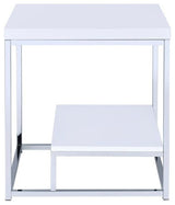 Lucia End Table, White