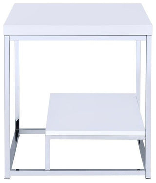 Lucia End Table, White