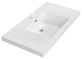 35" Solid Surface Resin Streamline K-1407-35 Vanity Top