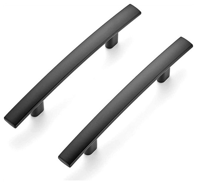 Mascot Hardware 3 inch CTC Arch Matt Black Cabinet Pull - Pack of 10