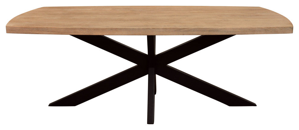 Logan 82" Dining Table in Natural Finish