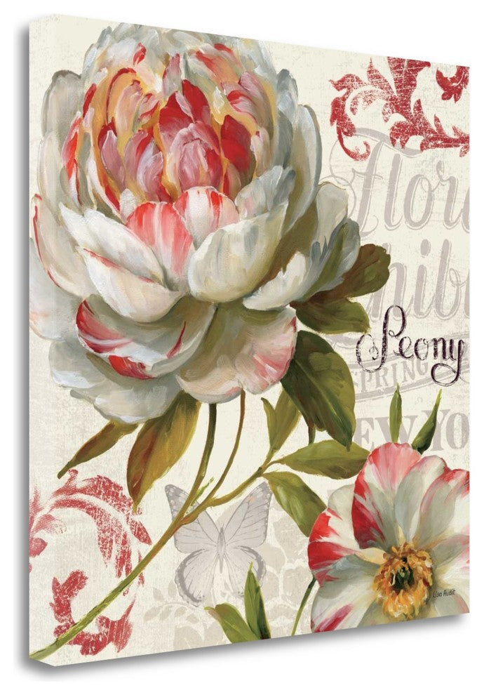 "Spring Flair III" By Lisa Audit, Giclee Print on Gallery Wrap Canvas