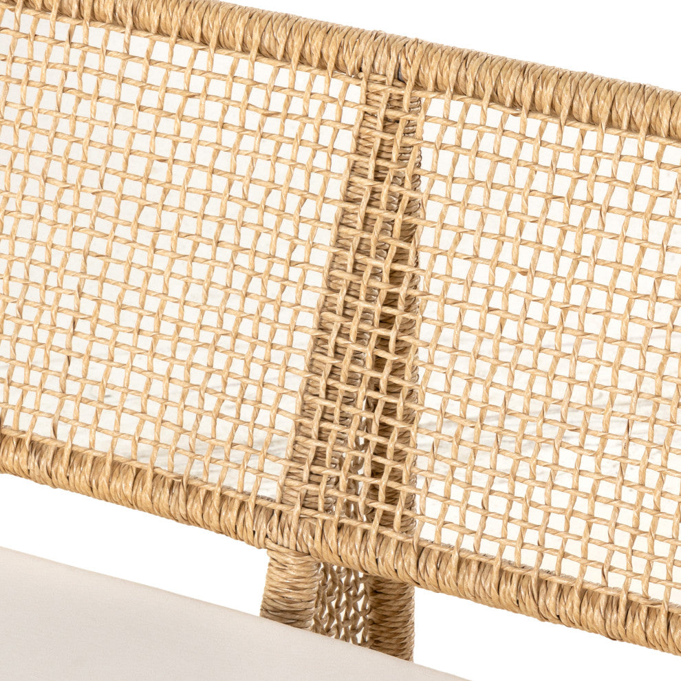 Selma Outdoor Sofa-Faux Hyacinth