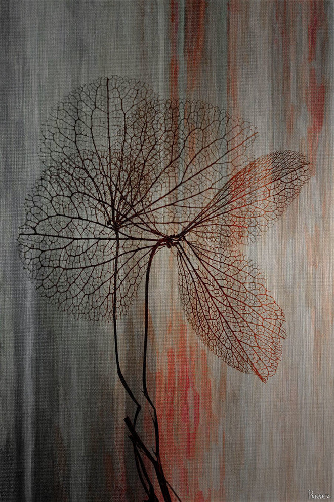 "Sea Tree" UV Ink Print on Brushed  Aluminum, 30"x45"
