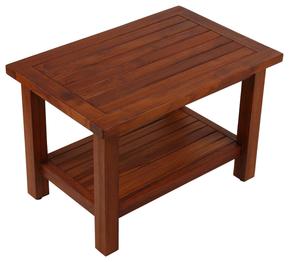 Fieta Solid Teak Wood Coffee Table
