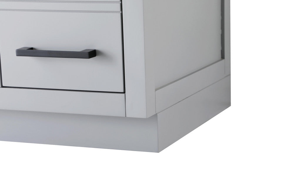 Home Living 48" Single Bathroom Vanity, Grey