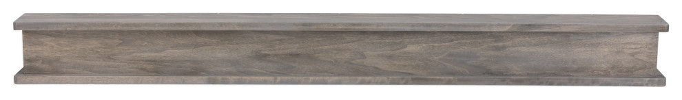 Dogberry Collections Cottage Mantel, Ash Gray, 72