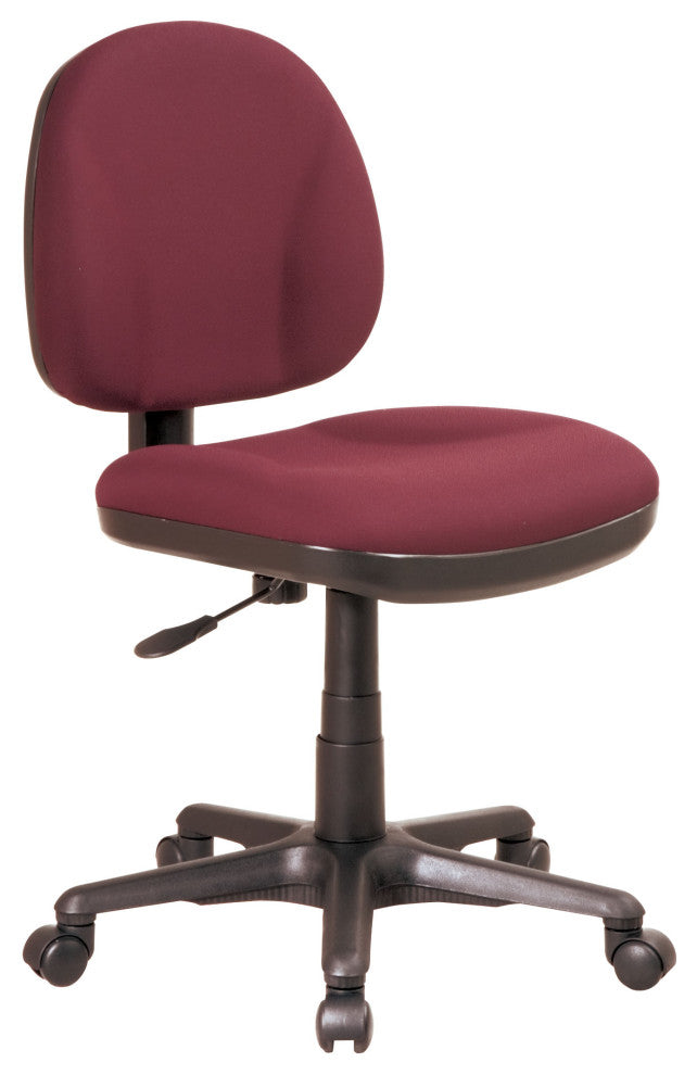 Sculptured Task Chair, Icon Burgundy