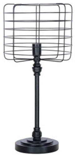 Ashley Metal Table Lamp Javan, Antique Black