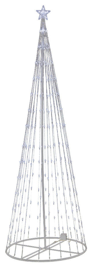4' X 24" Led 152 Wmwht Light Show Tree