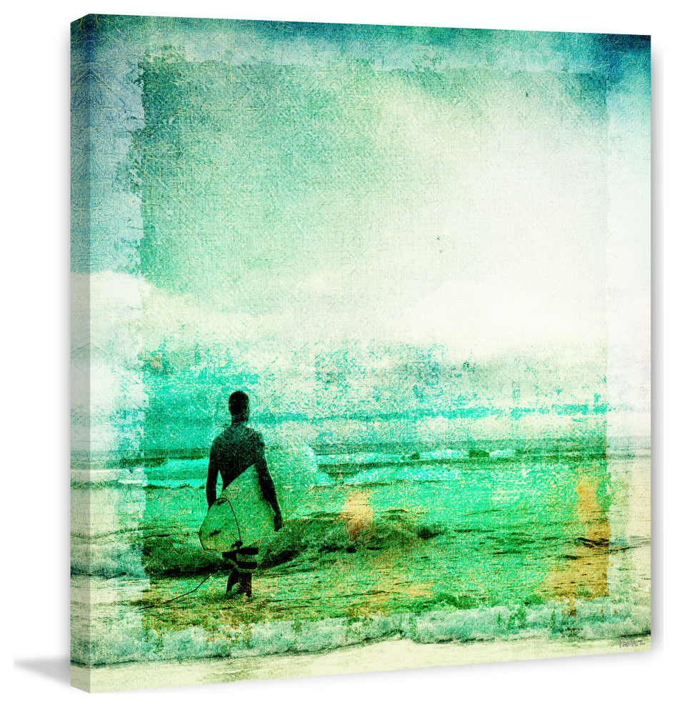 "County Line" Fine Art Canvas Print, 40"x40"