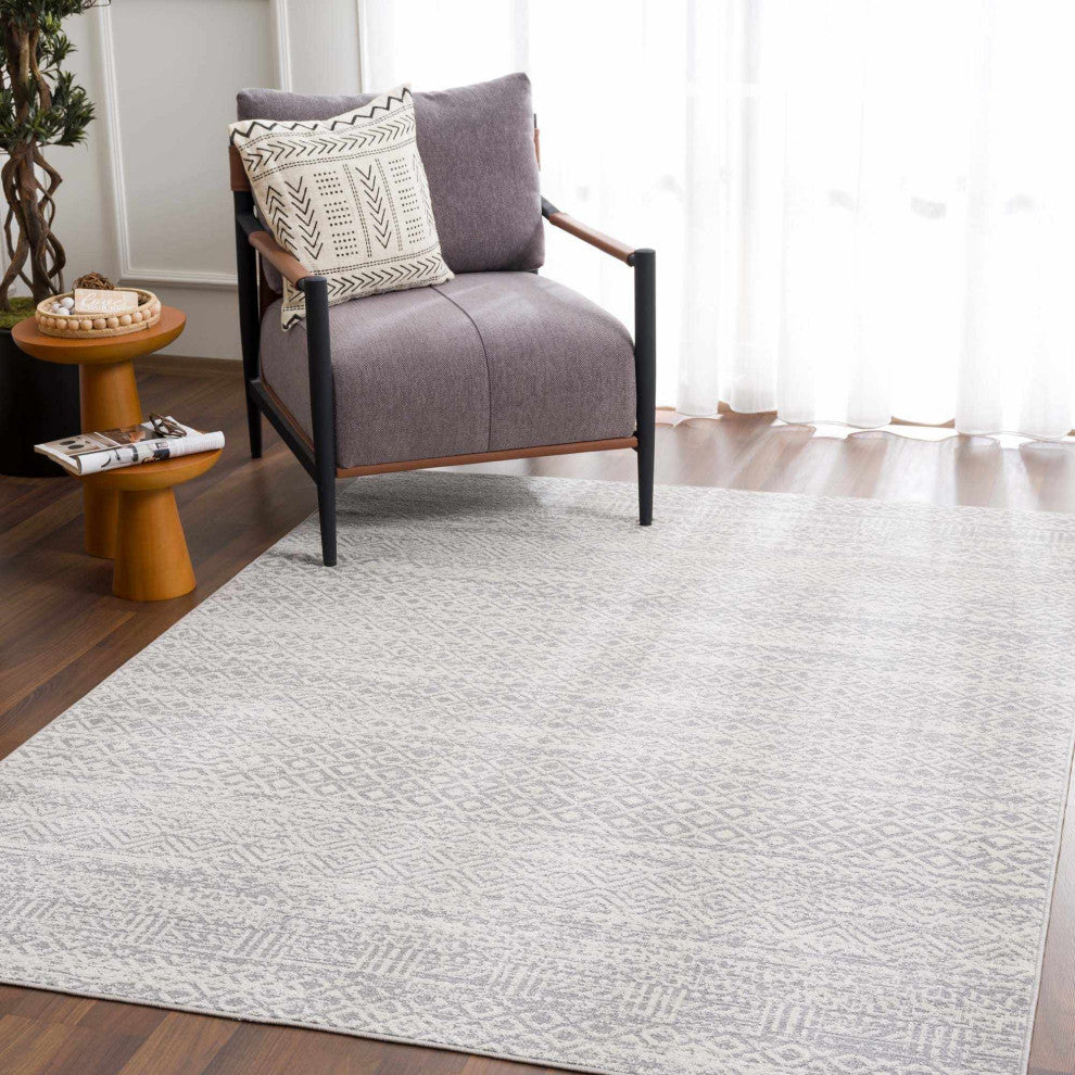 Hauteloom Gravelbourg Washable Area Rug, 5'3"x7' Rectangle